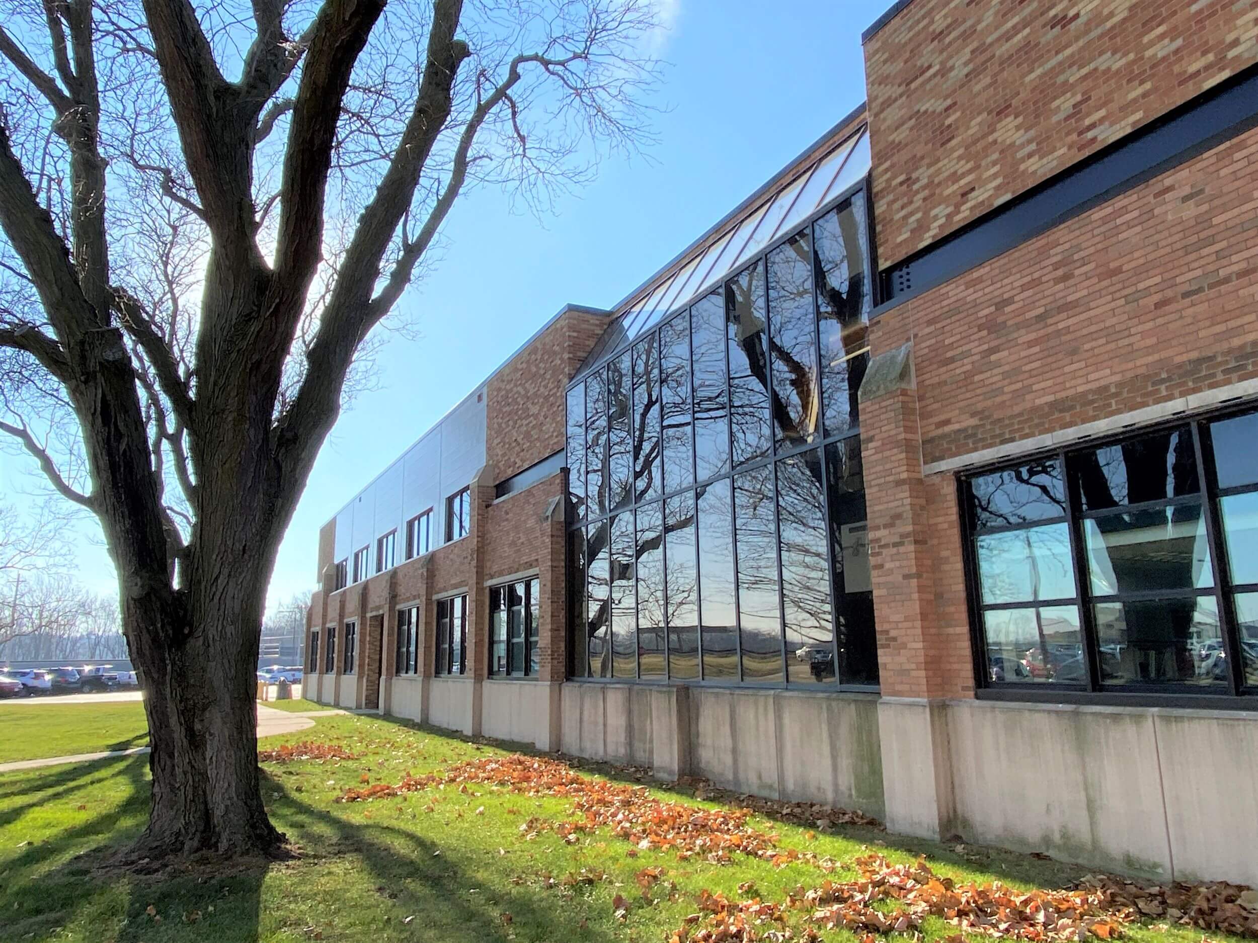 East elevation angle of the Clock Tower Annex.