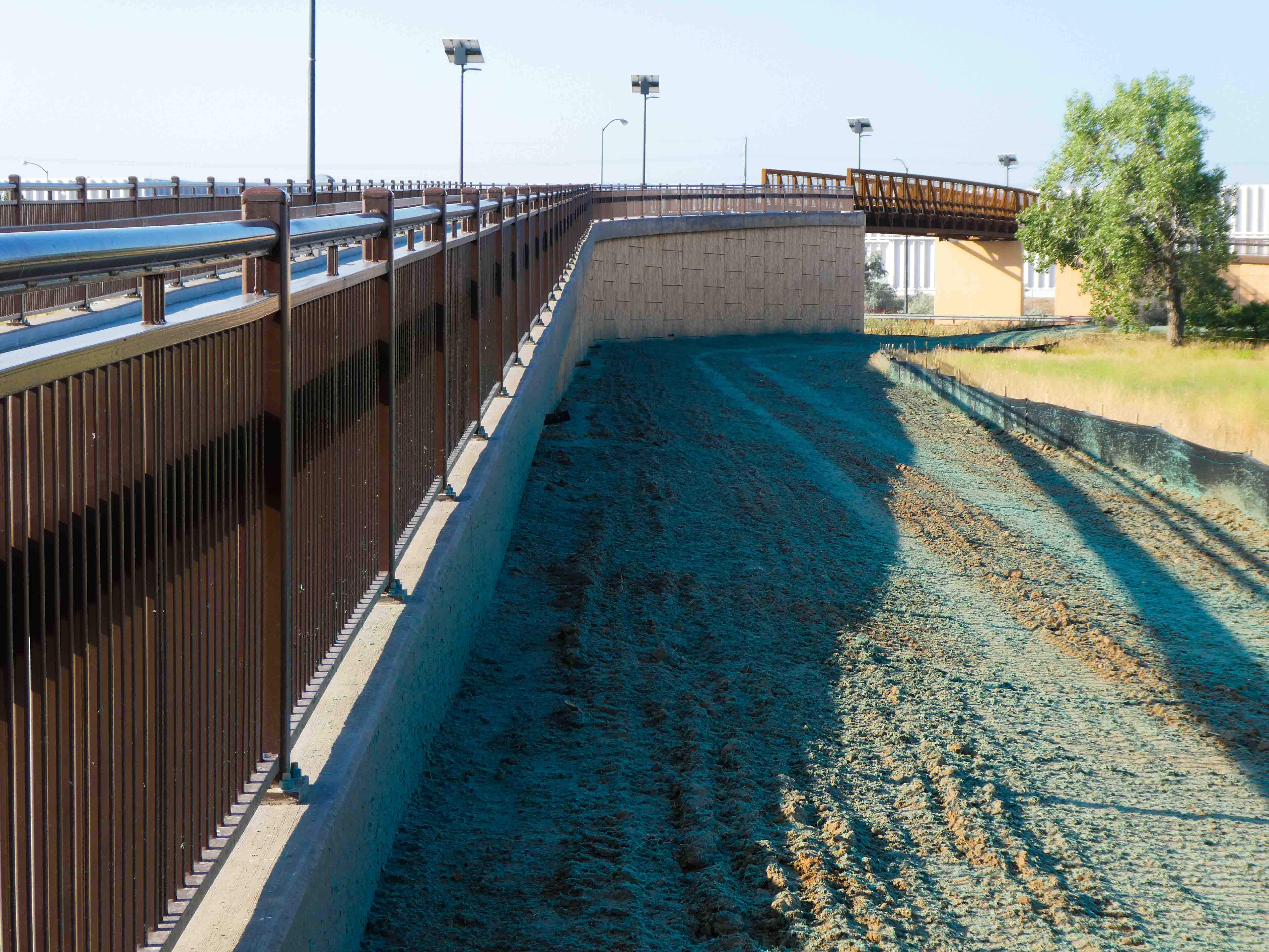 Bridge from lower angle